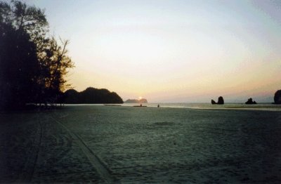 Sunset at Pantai Rhu, Langkawi